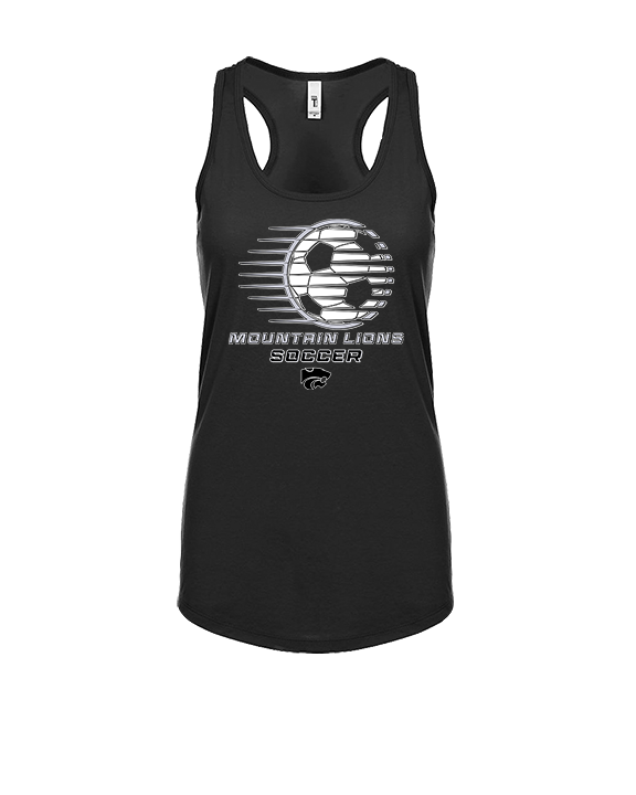 Mountain View HS Girls Soccer Speed - Womens Tank Top