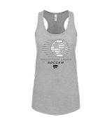 Mountain View HS Girls Soccer Speed - Womens Tank Top