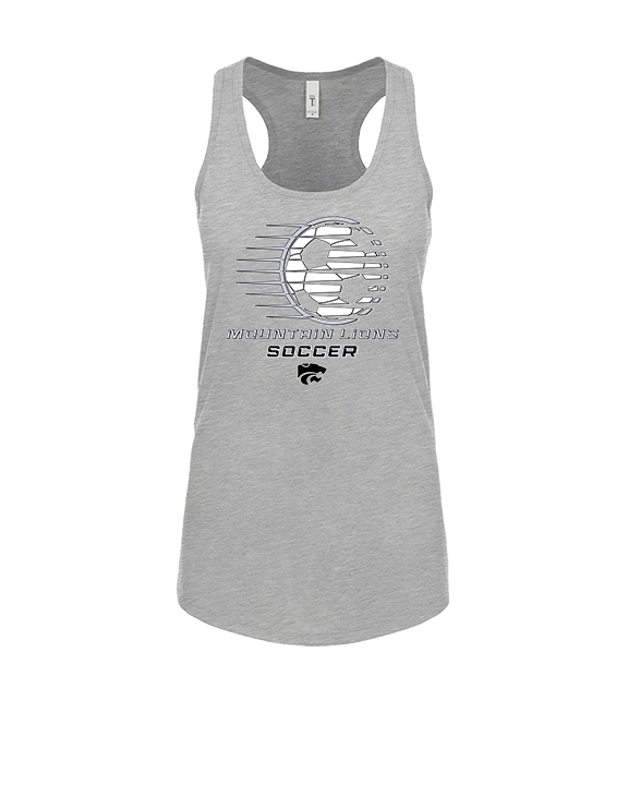 Mountain View HS Girls Soccer Speed - Womens Tank Top