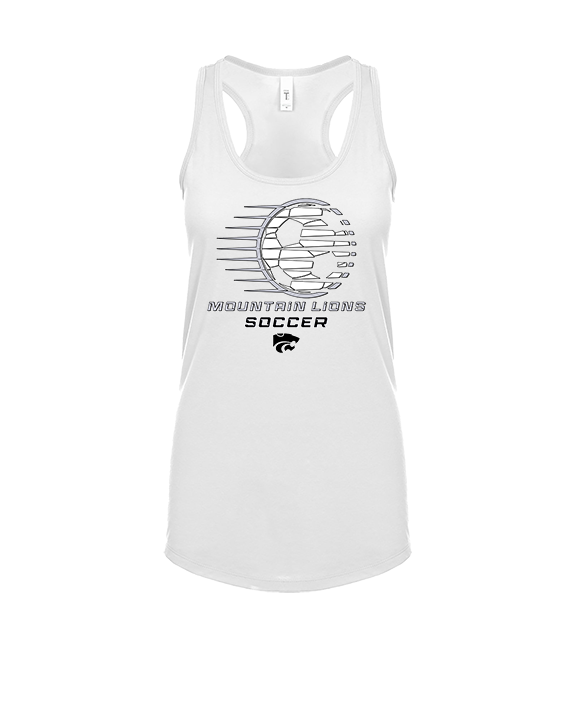 Mountain View HS Girls Soccer Speed - Womens Tank Top