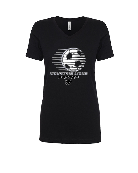 Mountain View HS Girls Soccer Speed - Womens Vneck