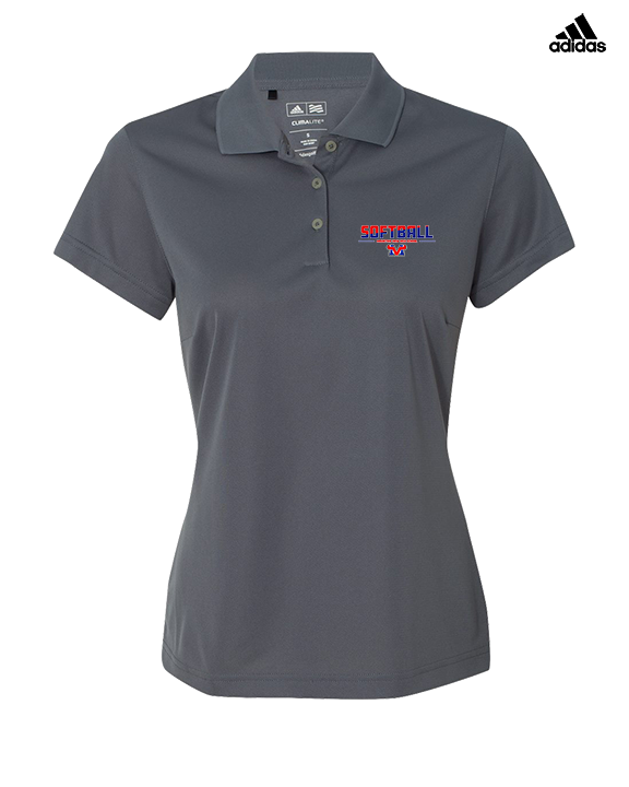 Mountain View HS Softball Cut - Adidas Womens Polo