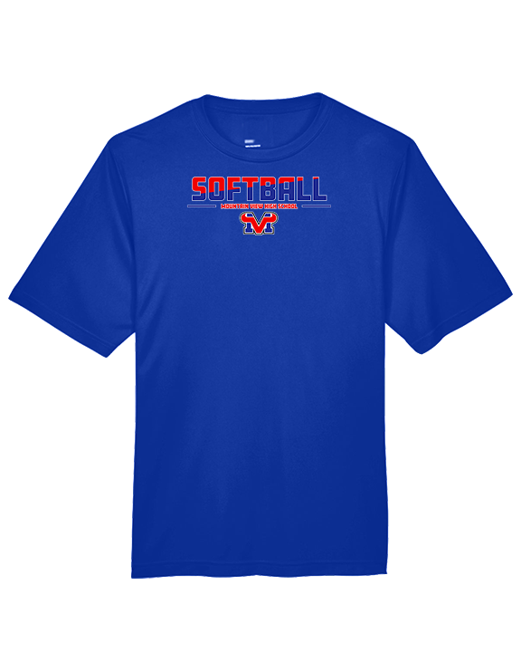 Mountain View HS Softball Cut - Performance Shirt