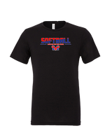 Mountain View HS Softball Cut - Tri - Blend Shirt
