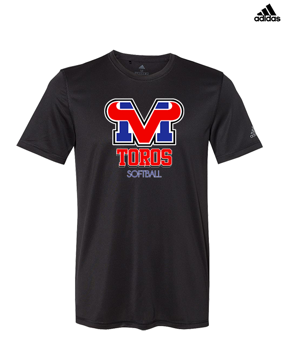 Mountain View HS Softball Shadow - Mens Adidas Performance Shirt