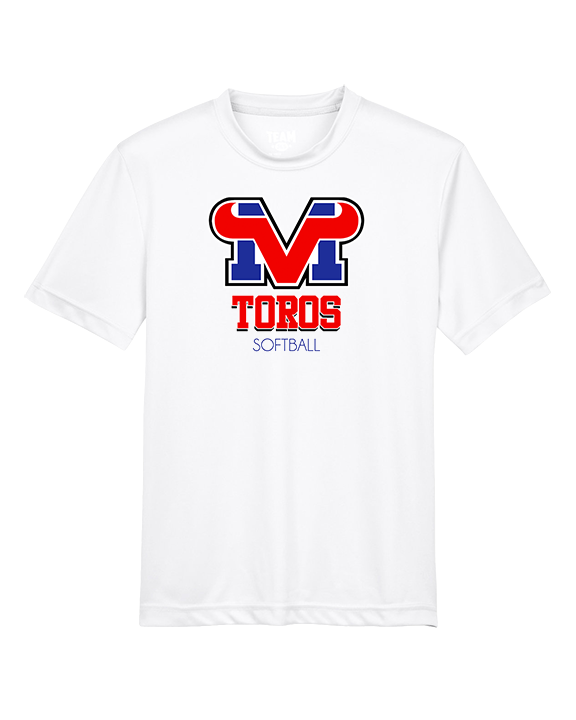 Mountain View HS Softball Shadow - Youth Performance Shirt