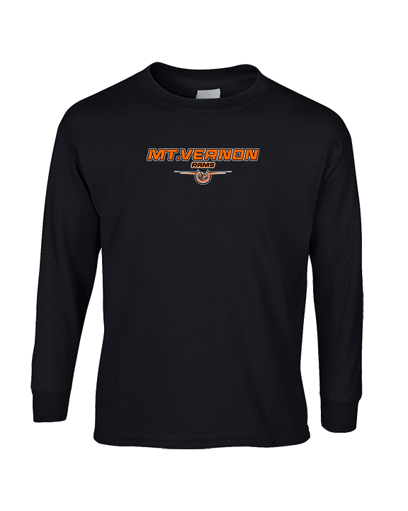 Mt. Vernon HS Wrestling Design - Cotton Longsleeve