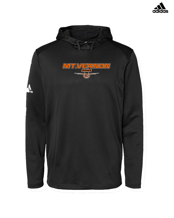 Mt. Vernon HS Wrestling Design - Mens Adidas Hoodie