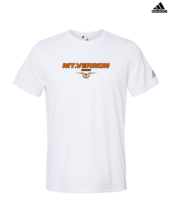 Mt. Vernon HS Wrestling Design - Mens Adidas Performance Shirt