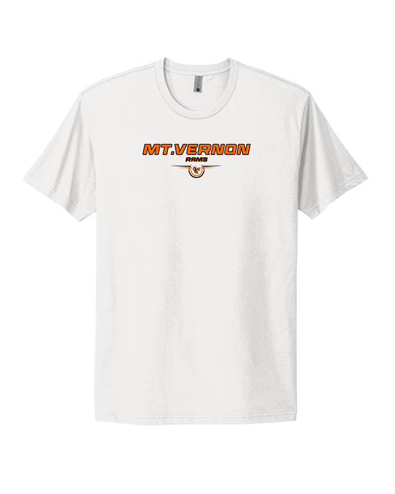 Mt. Vernon HS Wrestling Design - Mens Select Cotton T-Shirt