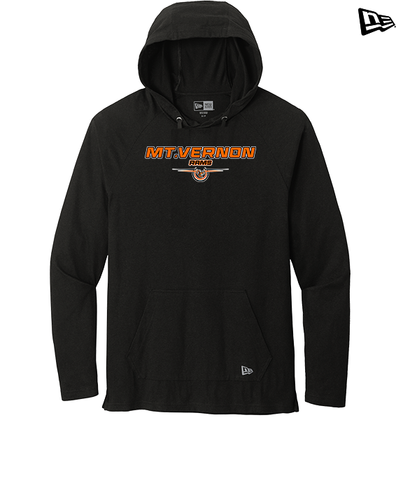 Mt. Vernon HS Wrestling Design - New Era Tri-Blend Hoodie