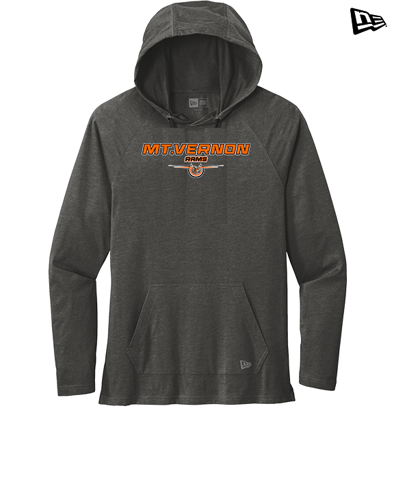 Mt. Vernon HS Wrestling Design - New Era Tri-Blend Hoodie