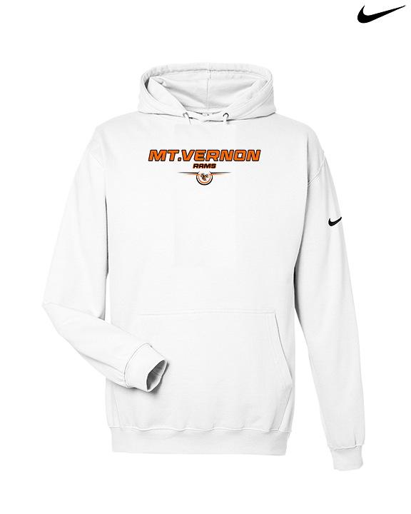 Mt. Vernon HS Wrestling Design - Nike Club Fleece Hoodie