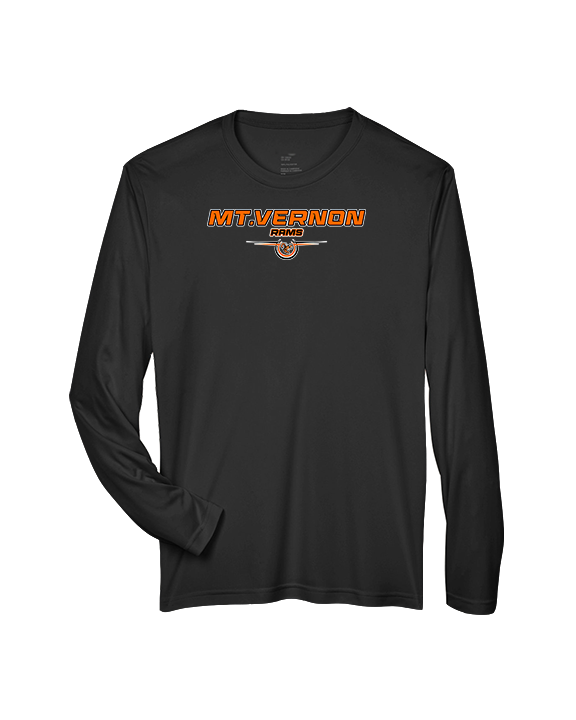 Mt. Vernon HS Wrestling Design - Performance Longsleeve