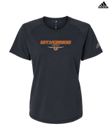 Mt. Vernon HS Wrestling Design - Womens Adidas Performance Shirt