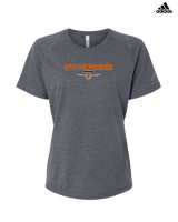 Mt. Vernon HS Wrestling Design - Womens Adidas Performance Shirt
