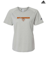 Mt. Vernon HS Wrestling Design - Womens Adidas Performance Shirt