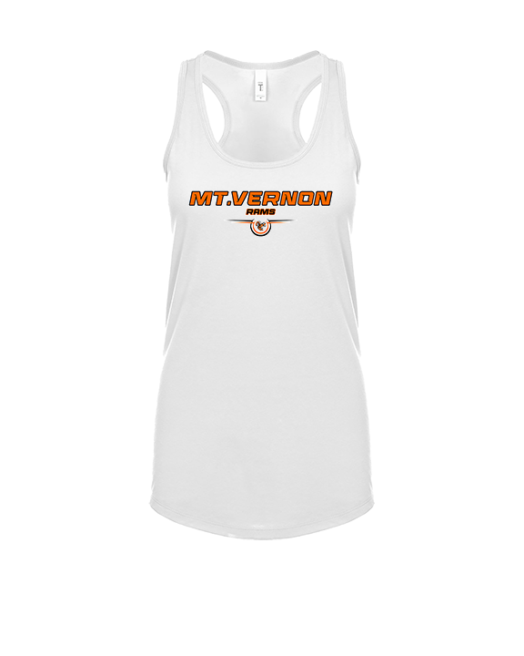 Mt. Vernon HS Wrestling Design - Womens Tank Top