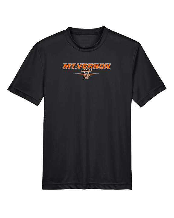 Mt. Vernon HS Wrestling Design - Youth Performance Shirt