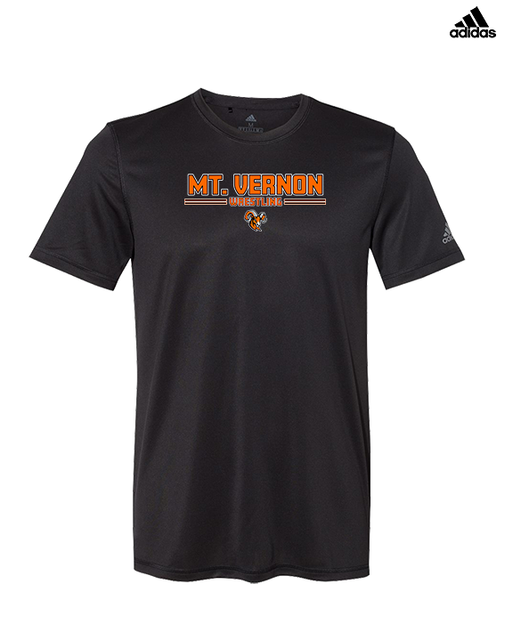 Mt. Vernon HS Wrestling Keen - Mens Adidas Performance Shirt