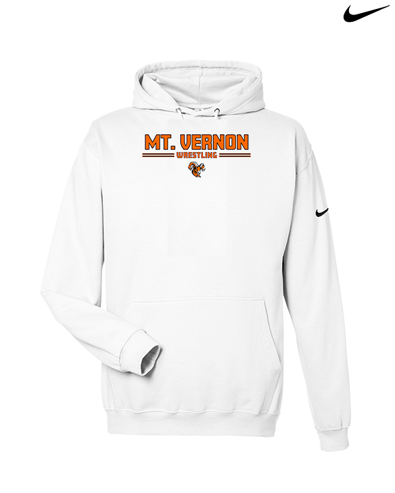 Mt. Vernon HS Wrestling Keen - Nike Club Fleece Hoodie