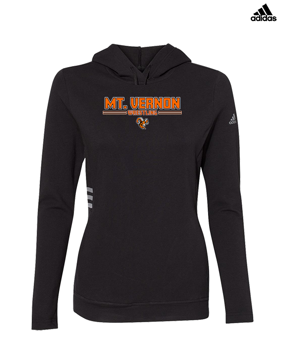 Mt. Vernon HS Wrestling Keen - Womens Adidas Hoodie