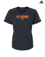 Mt. Vernon HS Wrestling Keen - Womens Adidas Performance Shirt