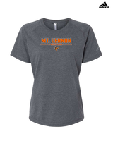 Mt. Vernon HS Wrestling Keen - Womens Adidas Performance Shirt