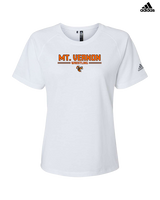 Mt. Vernon HS Wrestling Keen - Womens Adidas Performance Shirt
