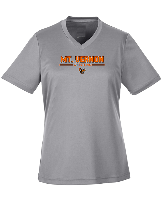 Mt. Vernon HS Wrestling Keen - Womens Performance Shirt