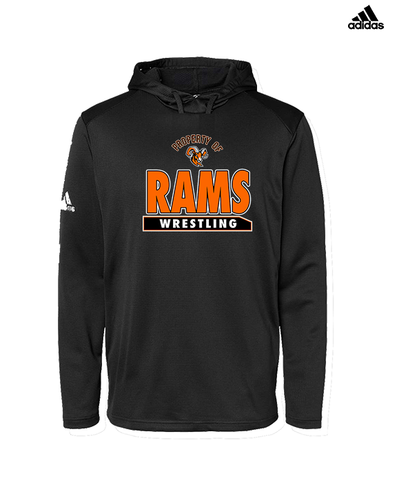 Mt. Vernon HS Wrestling Property - Mens Adidas Hoodie