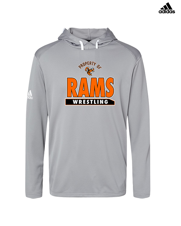 Mt. Vernon HS Wrestling Property - Mens Adidas Hoodie