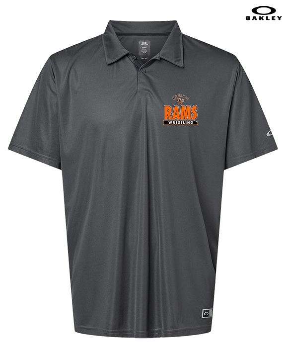 Mt. Vernon HS Wrestling Property - Mens Oakley Polo