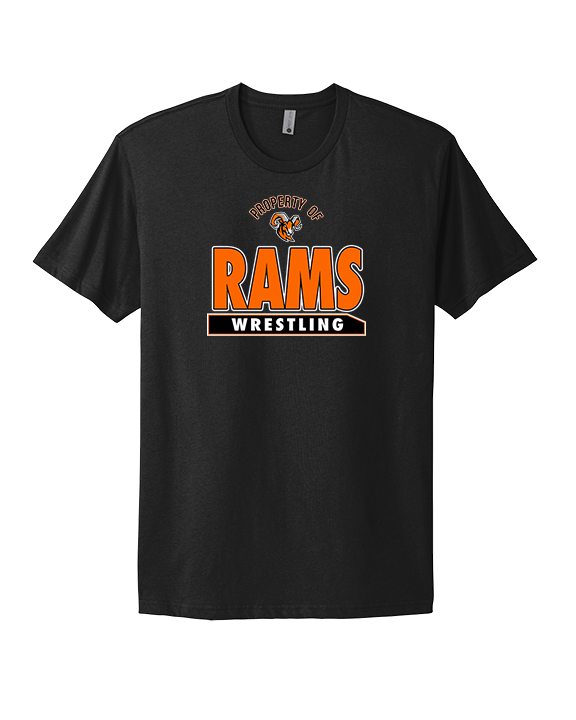 Mt. Vernon HS Wrestling Property - Mens Select Cotton T-Shirt