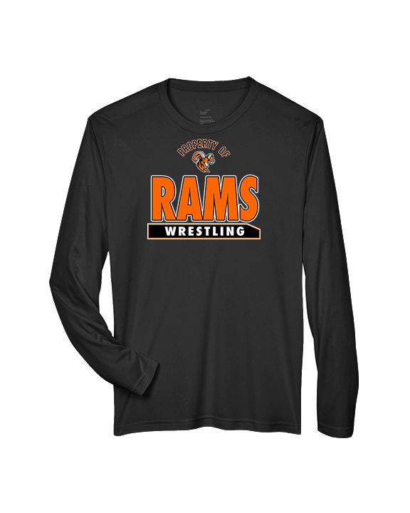 Mt. Vernon HS Wrestling Property - Performance Longsleeve