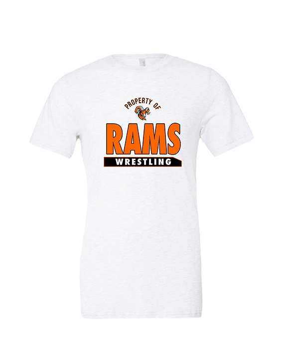 Mt. Vernon HS Wrestling Property - Tri-Blend Shirt