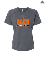 Mt. Vernon HS Wrestling Property - Womens Adidas Performance Shirt