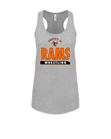 Mt. Vernon HS Wrestling Property - Womens Tank Top