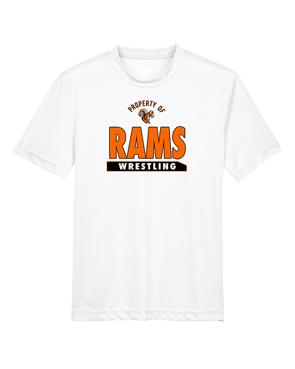 Mt. Vernon HS Wrestling Property - Youth Performance Shirt