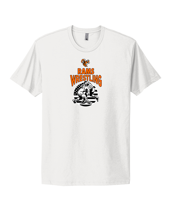 Mt. Vernon HS Wrestling Takedown - Mens Select Cotton T-Shirt