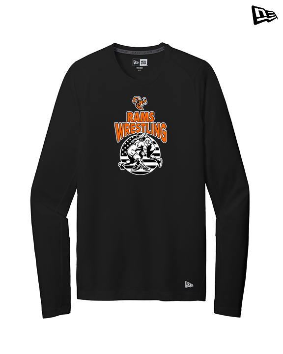 Mt. Vernon HS Wrestling Takedown - New Era Performance Long Sleeve