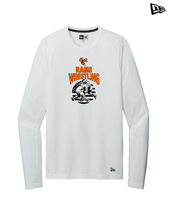 Mt. Vernon HS Wrestling Takedown - New Era Performance Long Sleeve