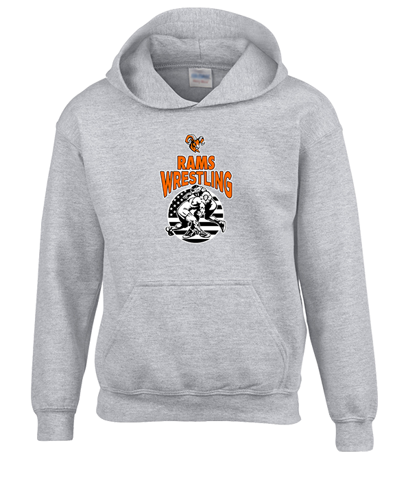 Mt. Vernon HS Wrestling Takedown - Youth Hoodie
