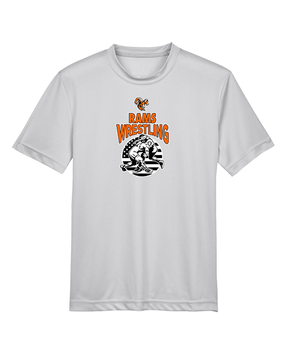 Mt. Vernon HS Wrestling Takedown - Youth Performance Shirt