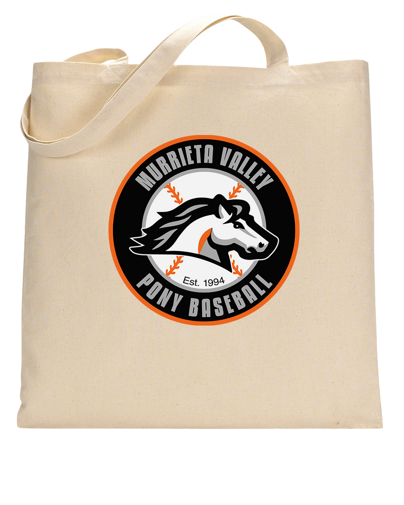 Murrieta Valley Pony Baseball Logo - Tote Bag