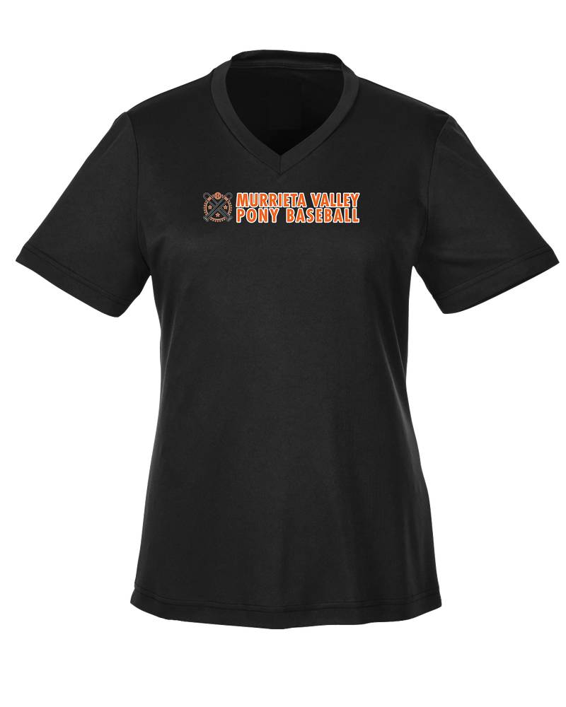 Murrieta Valley Pony Baseball Basic - Womens Performance Shirt