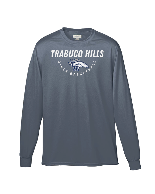 Trabuco Hills Mustang Basketball - Men's Performance Long Sleeve