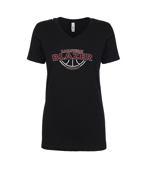 N.E.W. Lutheran HS Girls Basketball - Womens V-Neck