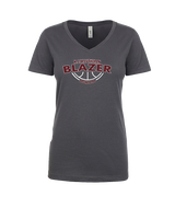 N.E.W. Lutheran HS Girls Basketball - Womens V-Neck