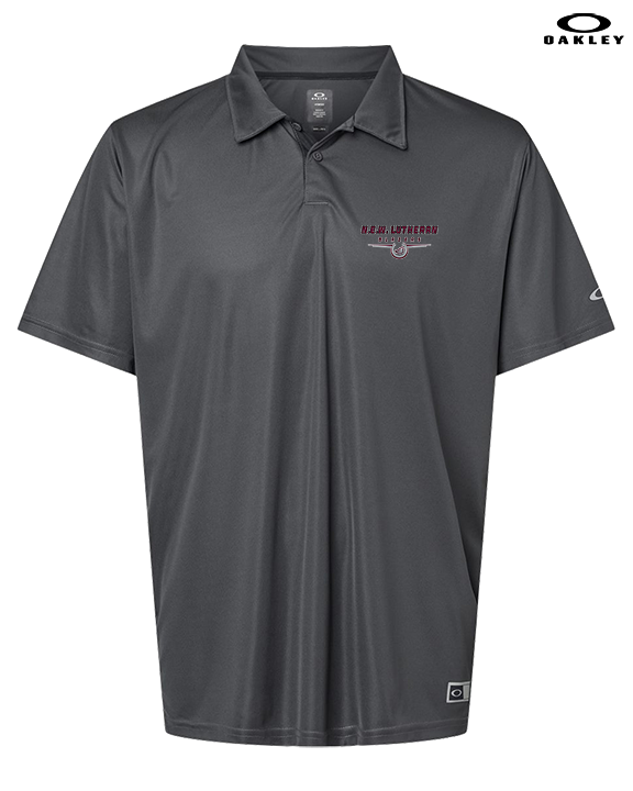 N.E.W. Lutheran HS Girls Basketball Design - Mens Oakley Polo